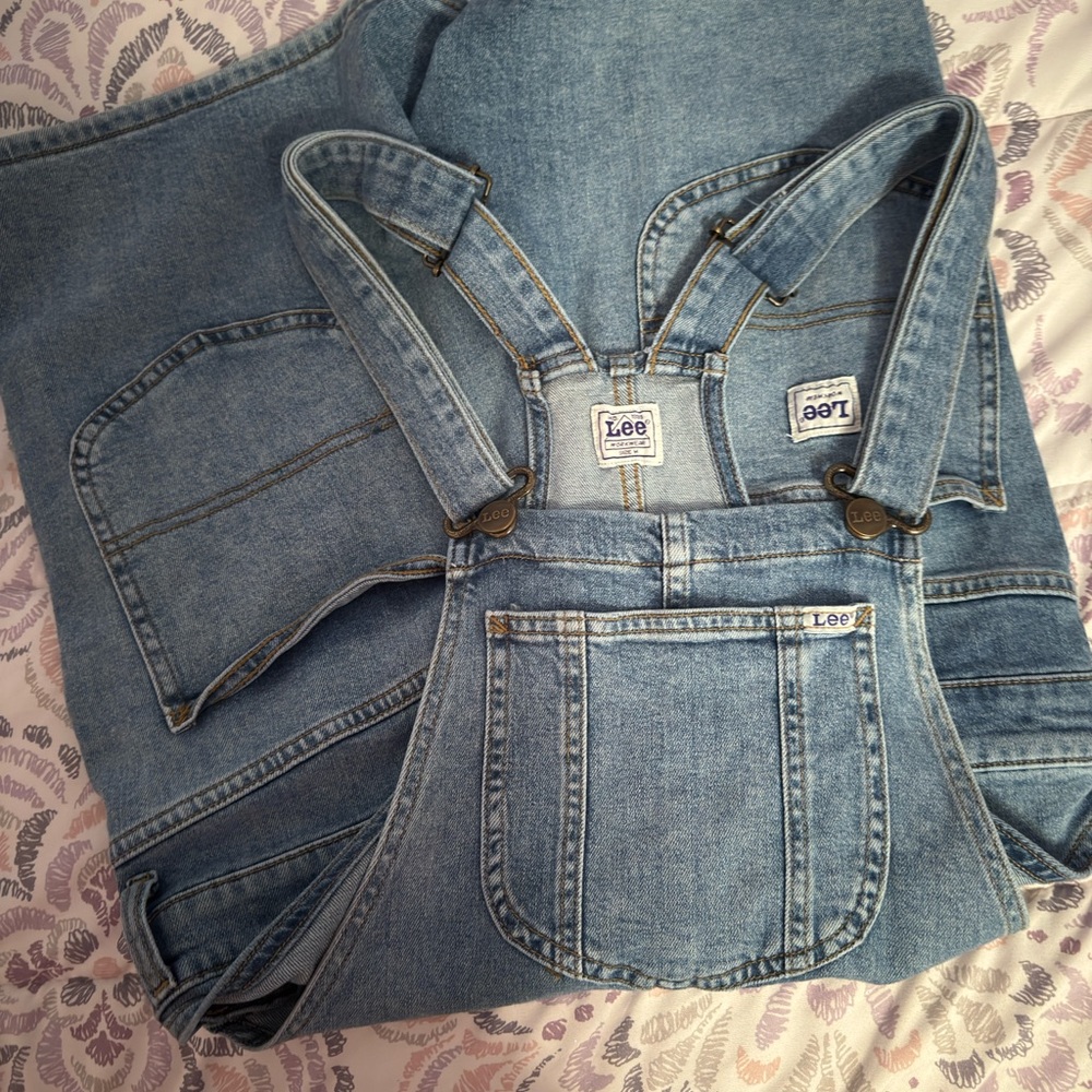 Lee Classic Blue Denim Bib Overalls